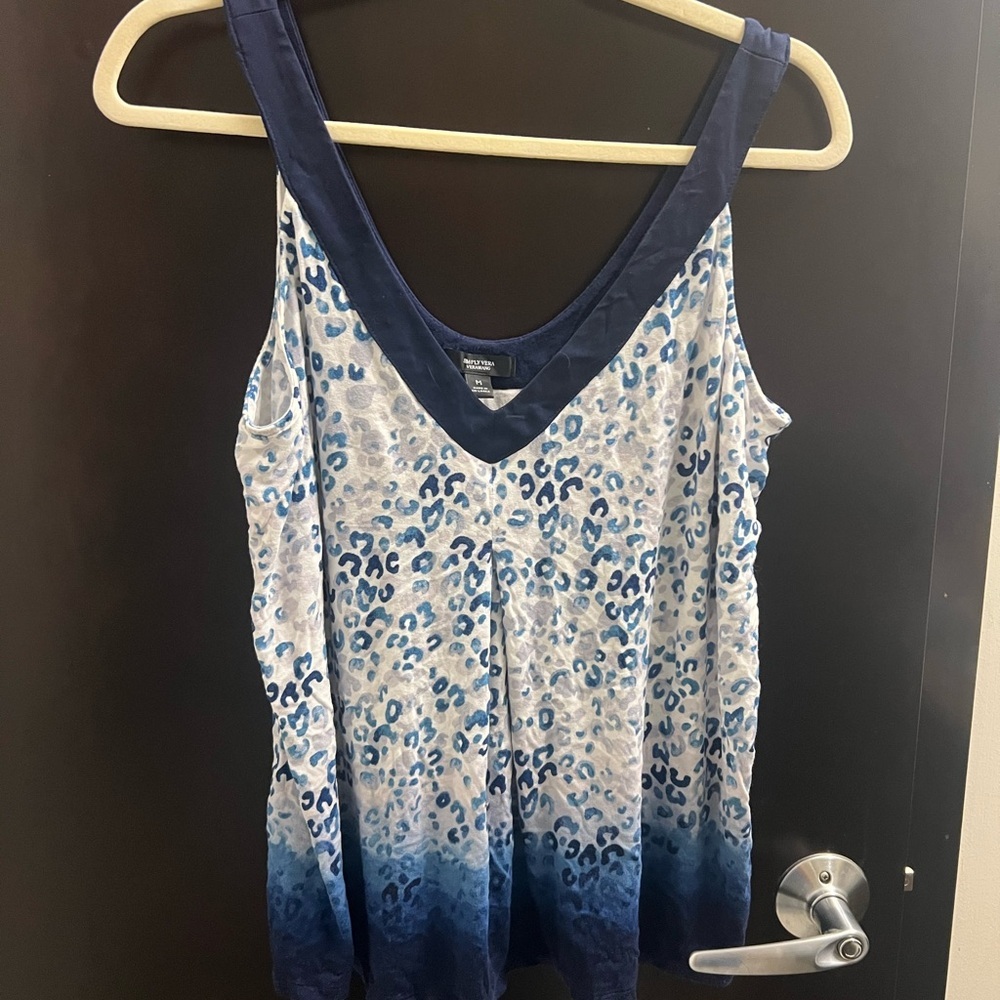 Vera Wang PJ Shorts Set EUC